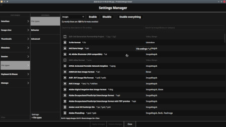settings manager